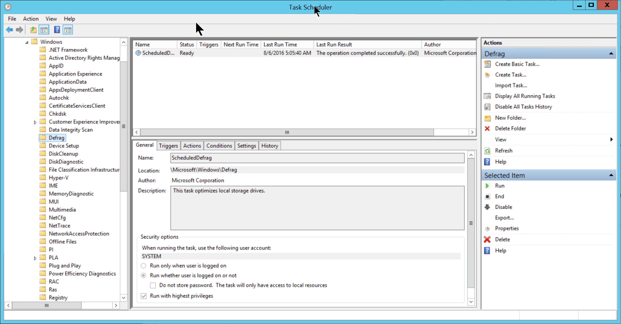 defrag_schedule