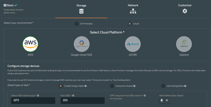Portworx Enterprise のインストール
