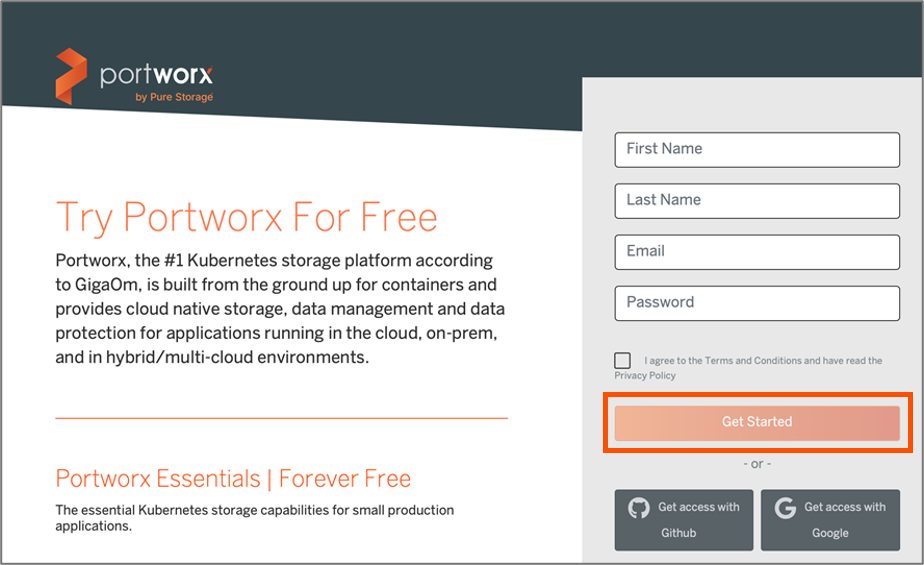 Portworx - Get Started