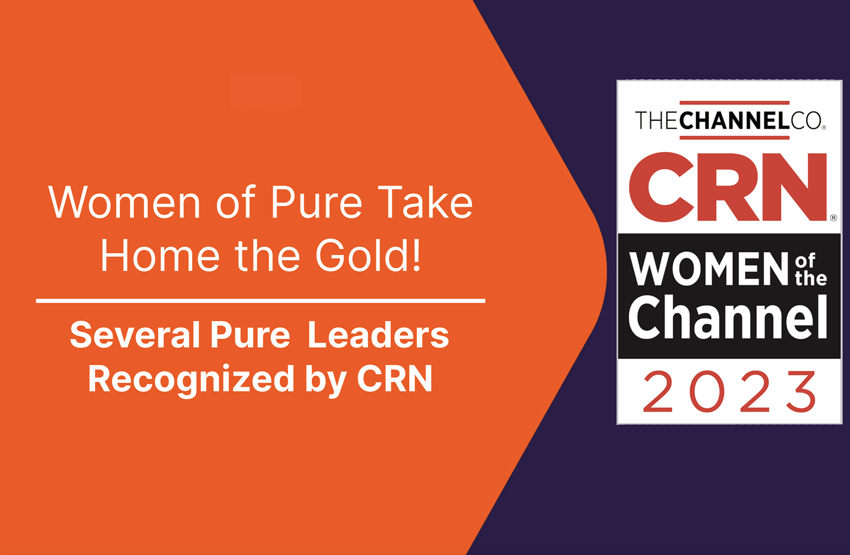 Pure’s Partner Leaders Recognized by CRN