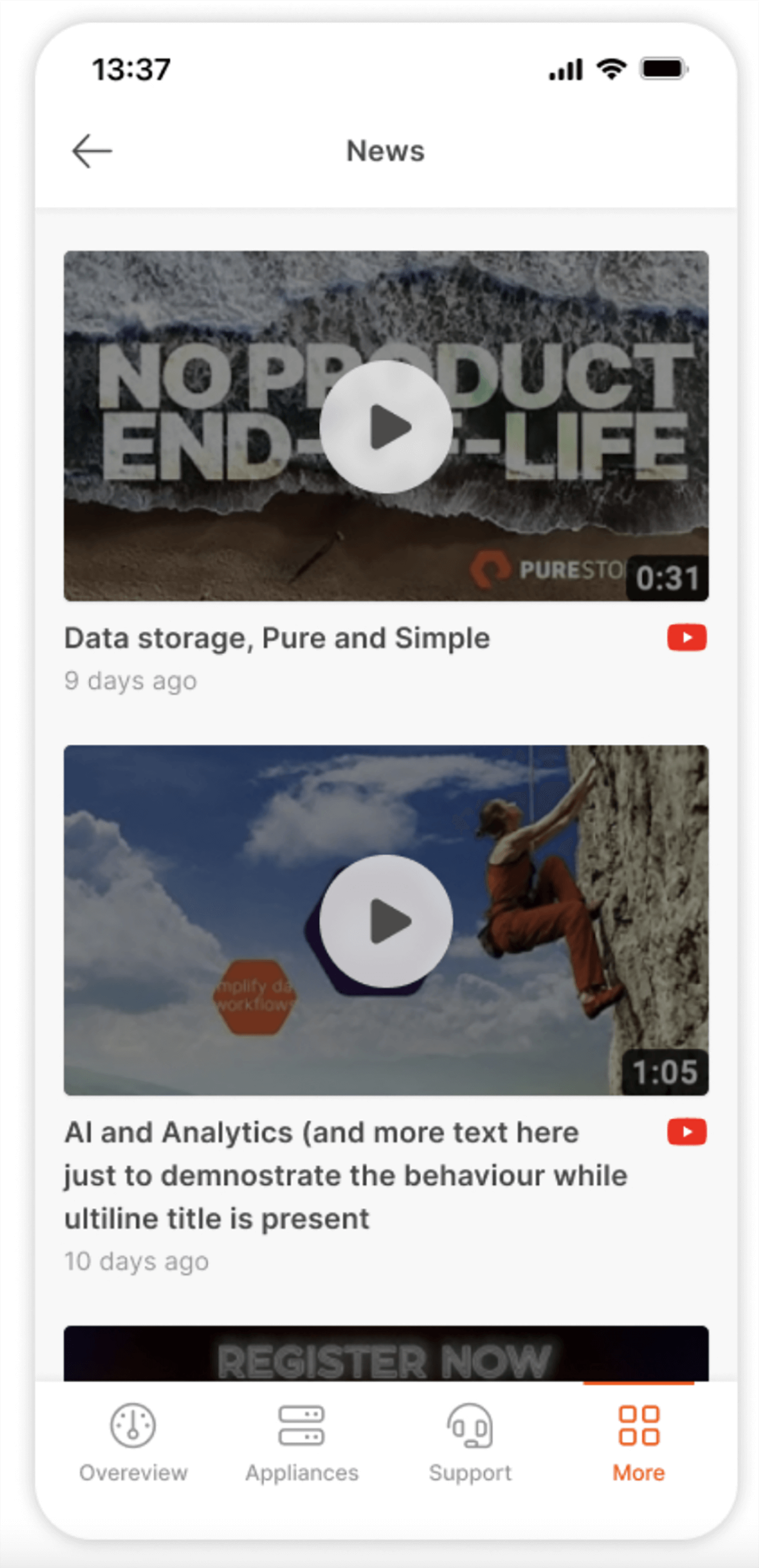 Pure1 Mobile App