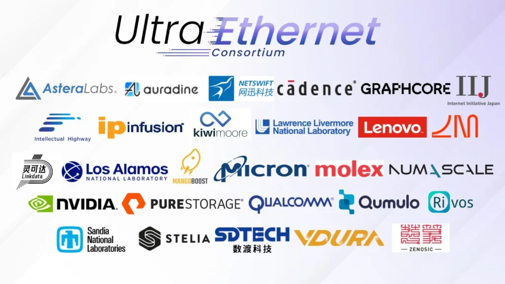 What is the UEC (UltraEthernet Consortium) and what companies are involved?