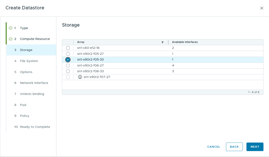 FlashArray File Integration with VMware Workloads