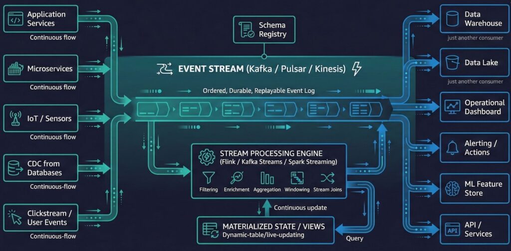 Schema Registry Streaming First