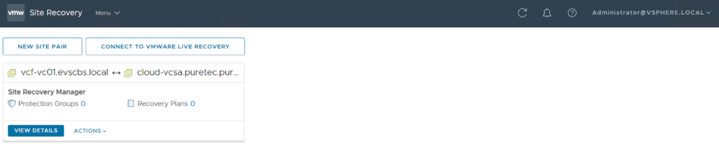 VLSR site pairing